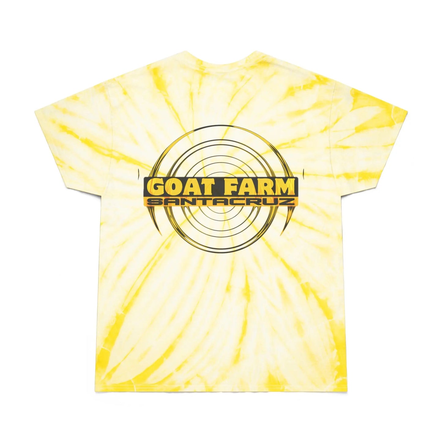 Vibrant Goat Farm Tie-Dye Tee, Colorful Spiral T-Shirt, Fun Summer Wear, Unique Gift for Animal Lovers, Festival Fashion, Eco-Friendly Tee - 9BARN