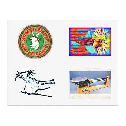 Vibrant Sticker Sheets for Creative Souls, Fun Decor, Scrapbooking, Journaling, Crafting, Gifts - 9BARN