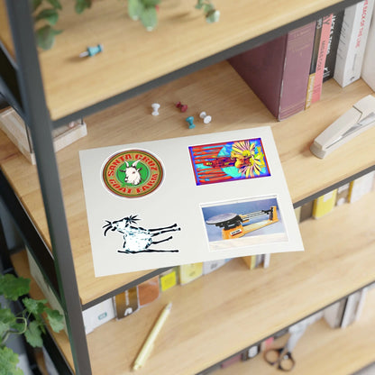 Vibrant Sticker Sheets for Creative Souls, Fun Decor, Scrapbooking, Journaling, Crafting, Gifts - 9BARN