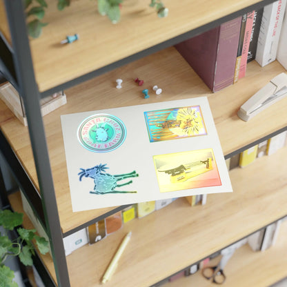 Vibrant Sticker Sheets for Creative Souls, Fun Decor, Scrapbooking, Journaling, Crafting, Gifts - 9BARN