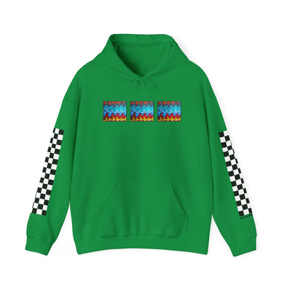 Waves Hoodie - 9BARN  Irish-Green-4XL