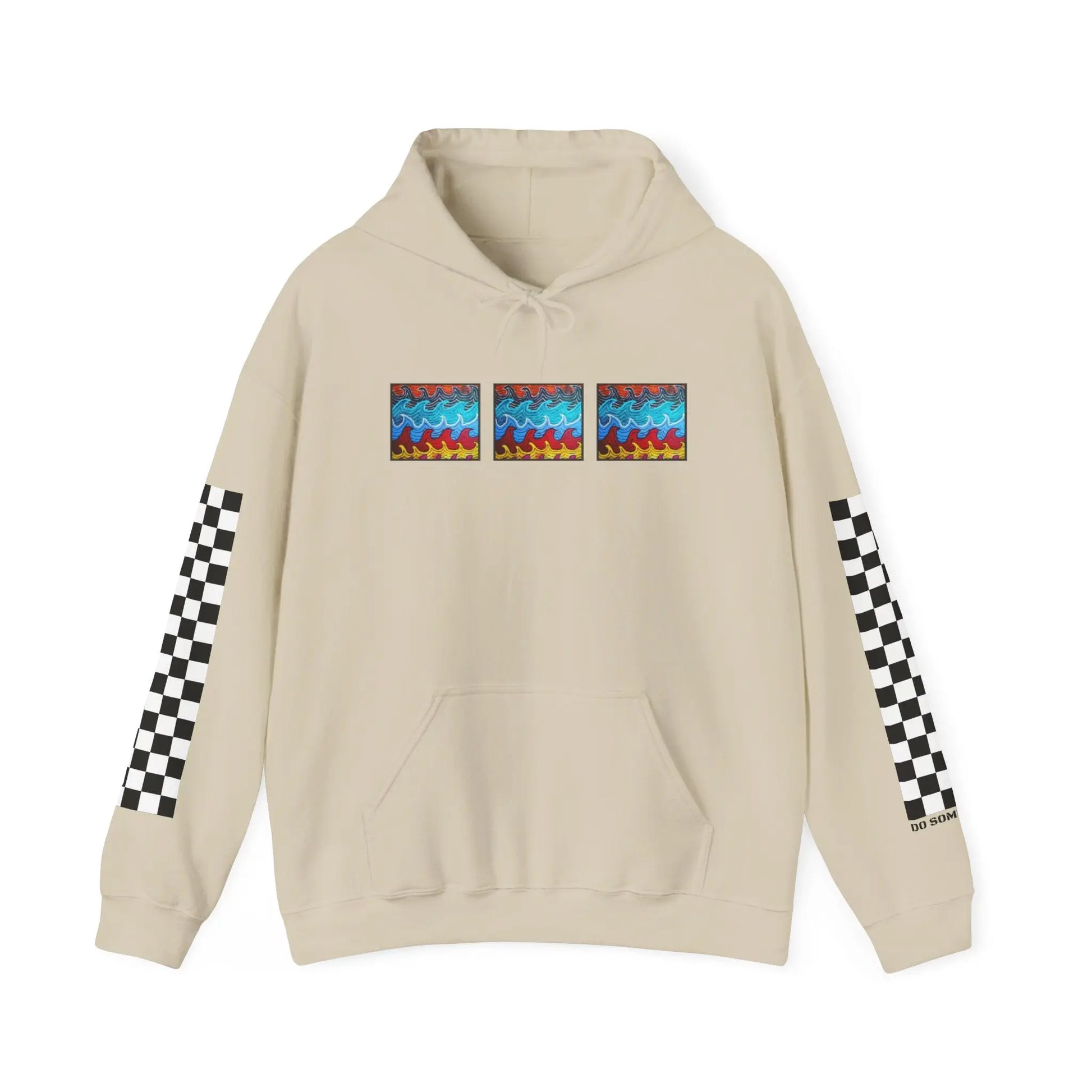 Waves Hoodie - 9BARN  Sand-5XL