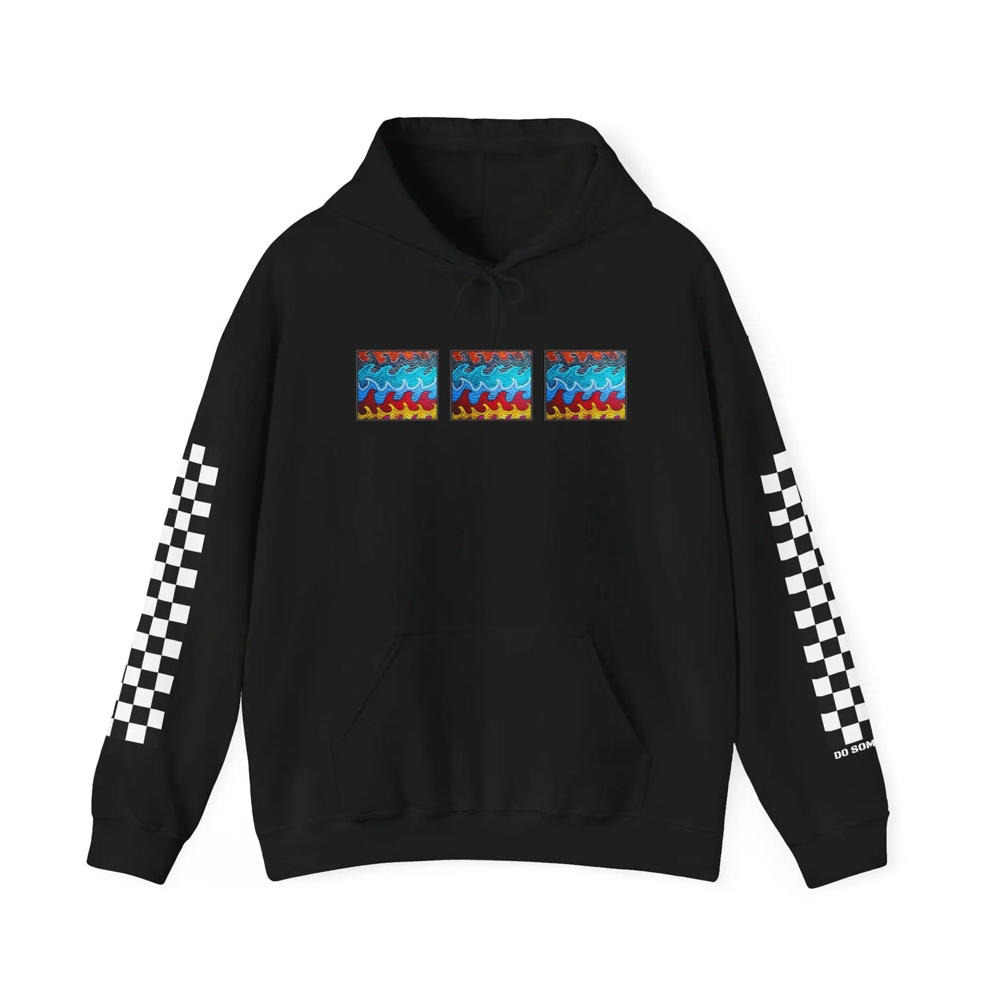Waves Hoodie Printify