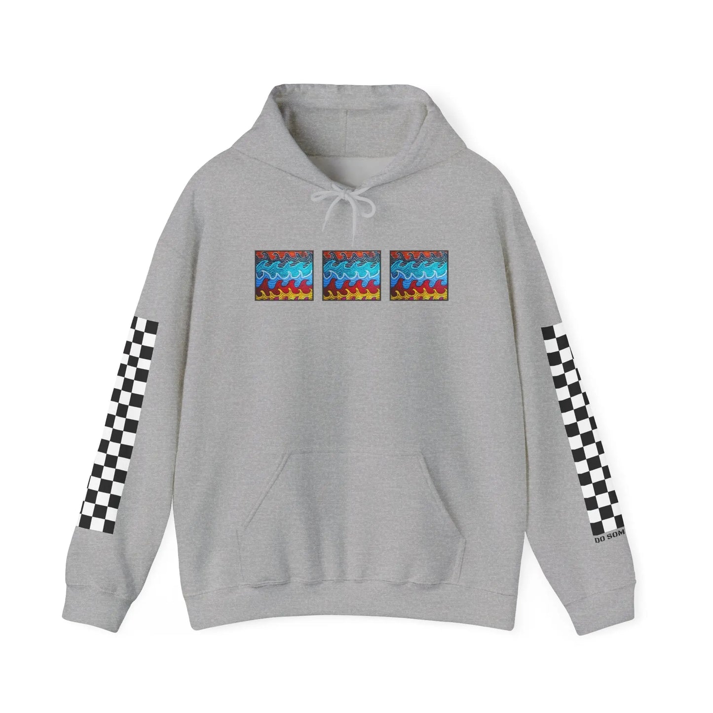Waves Hoodie Printify