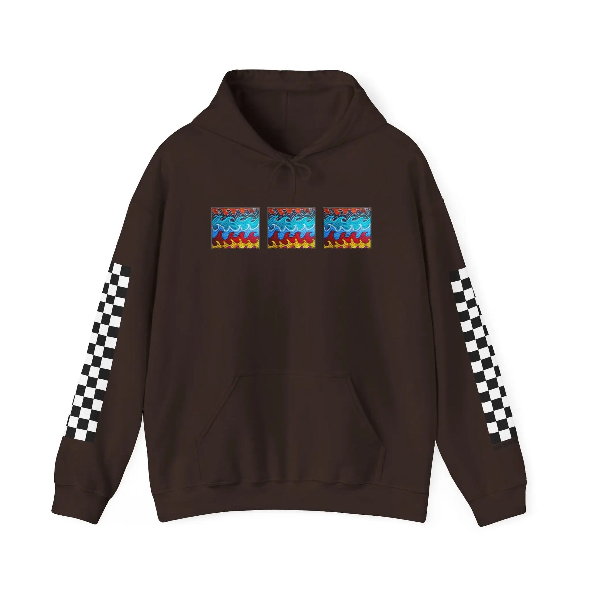 Waves Hoodie Printify