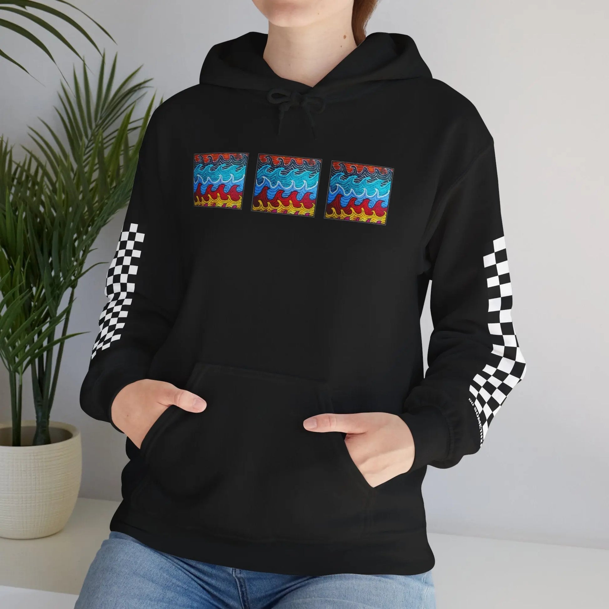 Waves Hoodie Printify