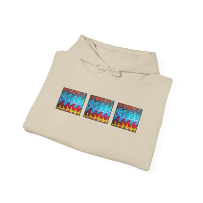 Waves Hoodie Printify