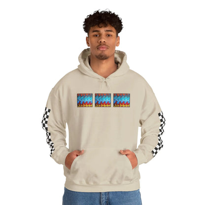 Waves Hoodie Printify