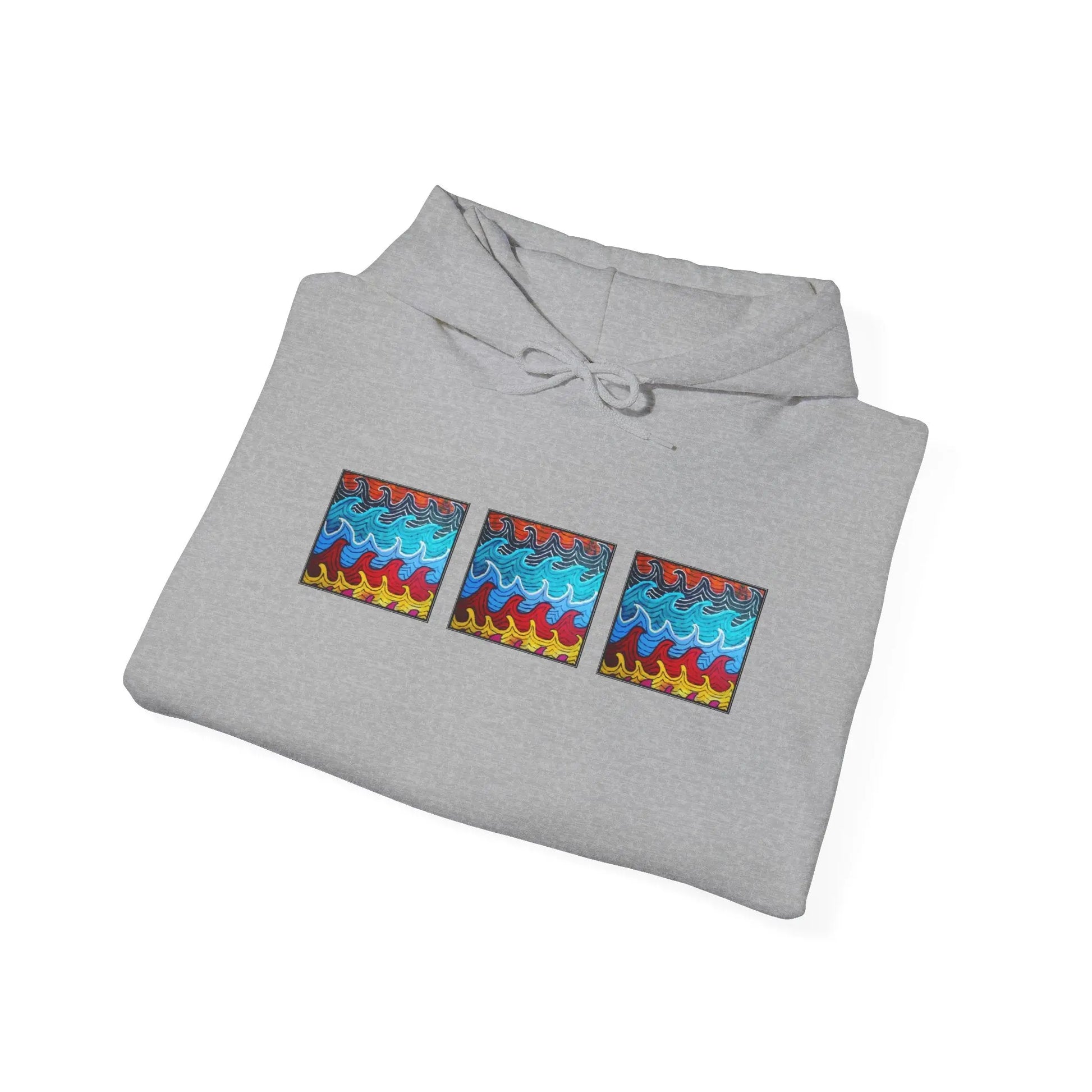 Waves Hoodie Printify