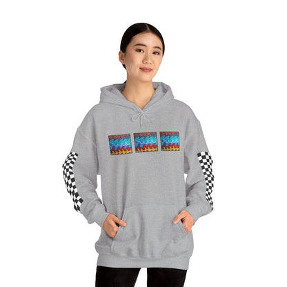 Waves Hoodie Printify