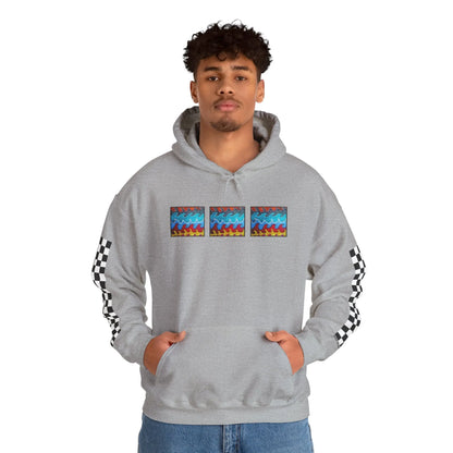 Waves Hoodie Printify