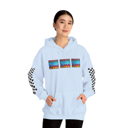 Waves Hoodie Printify