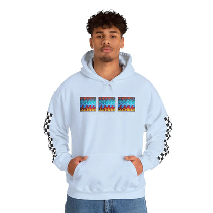 Waves Hoodie Printify
