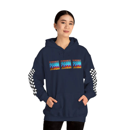 Waves Hoodie Printify