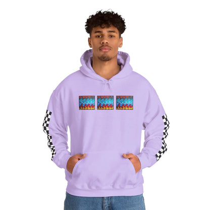 Waves Hoodie Printify