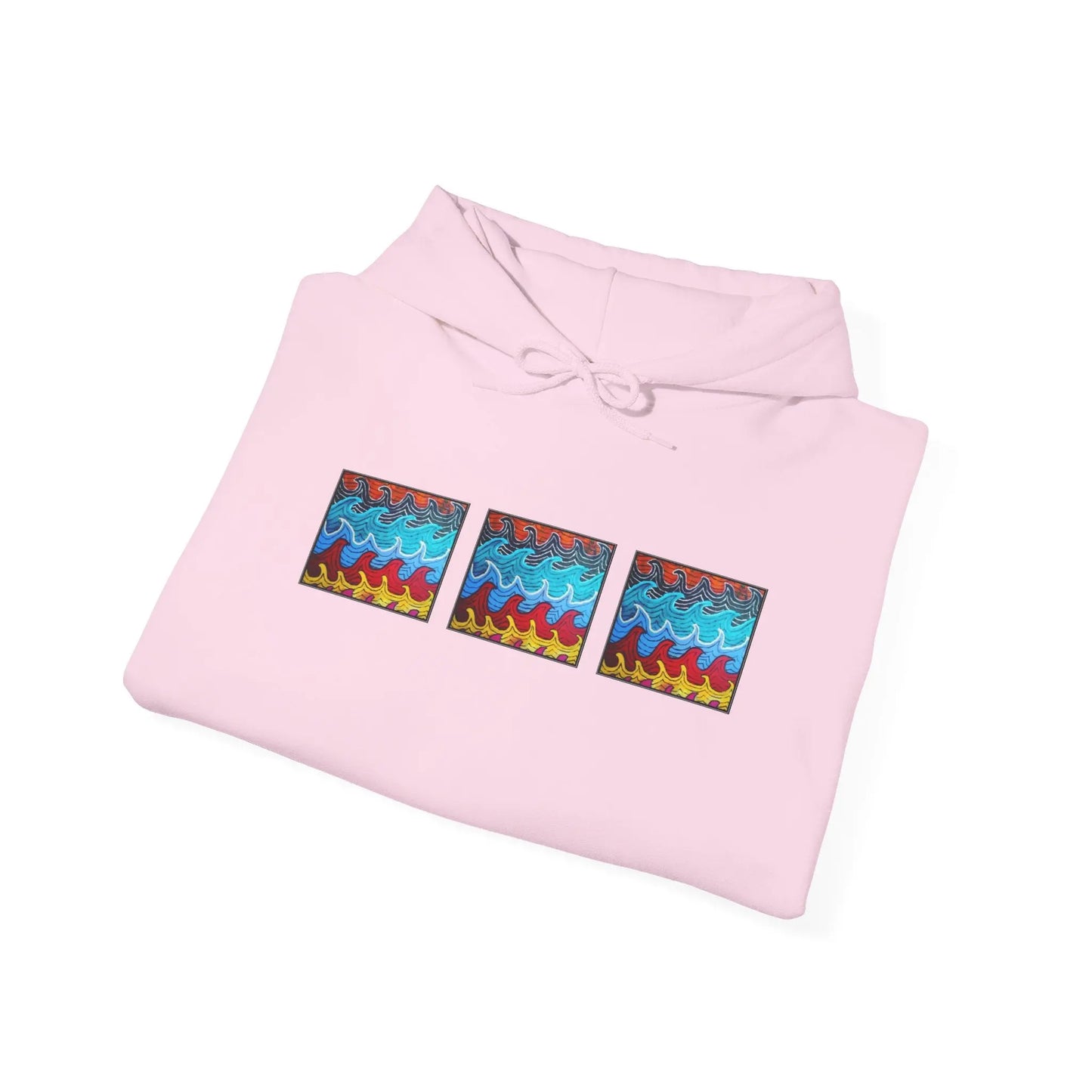 Waves Hoodie Printify