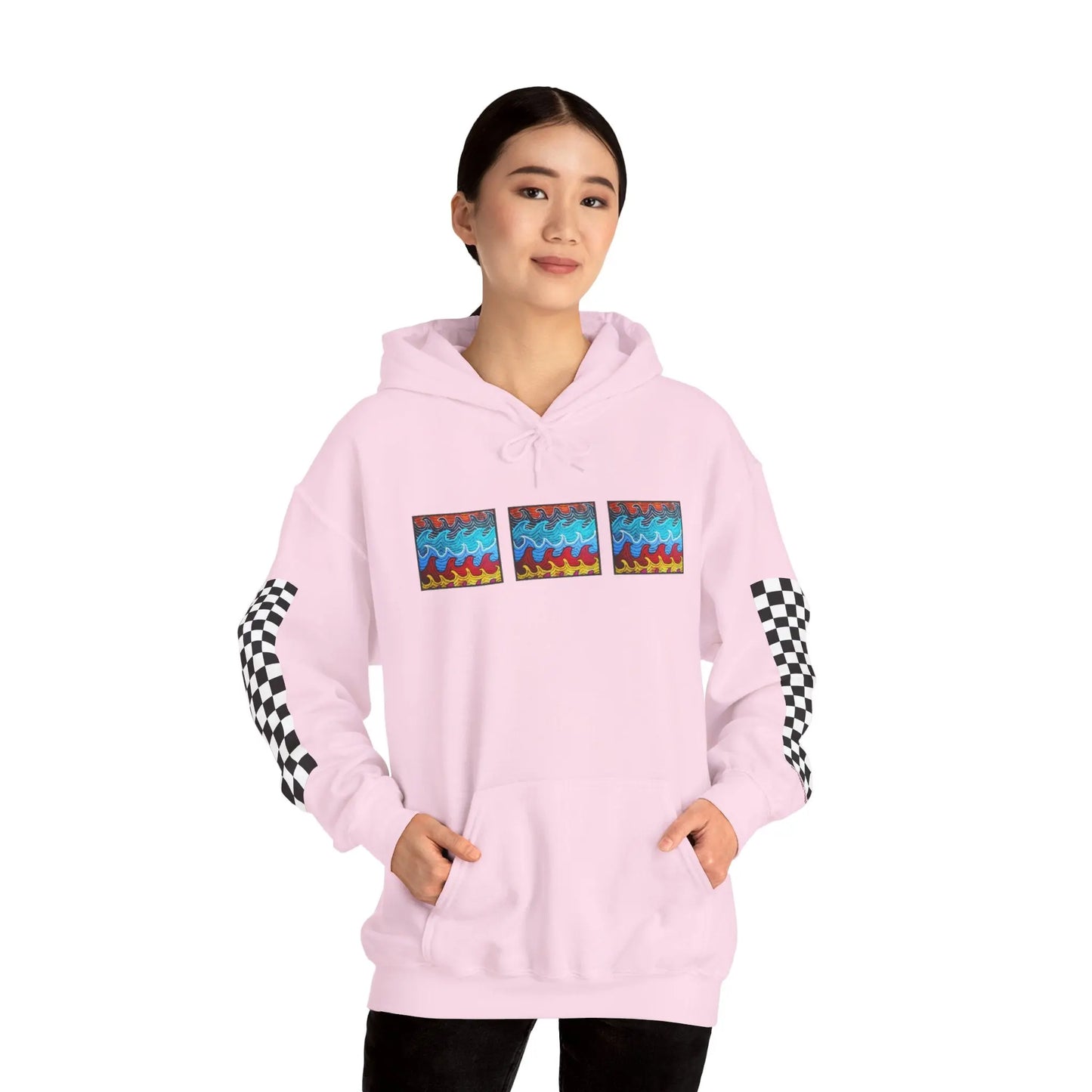 Waves Hoodie Printify