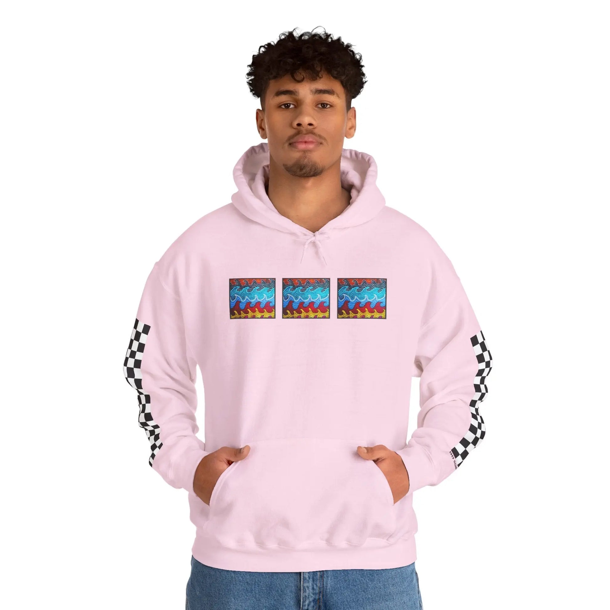 Waves Hoodie Printify