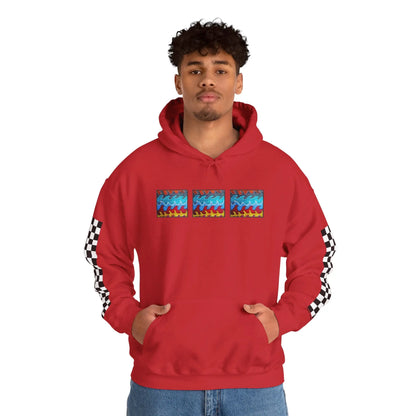 Waves Hoodie Printify