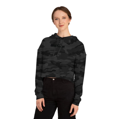 Women’s Cropped Goatfarm Satty Hooded Sweatshirt - 9BARN