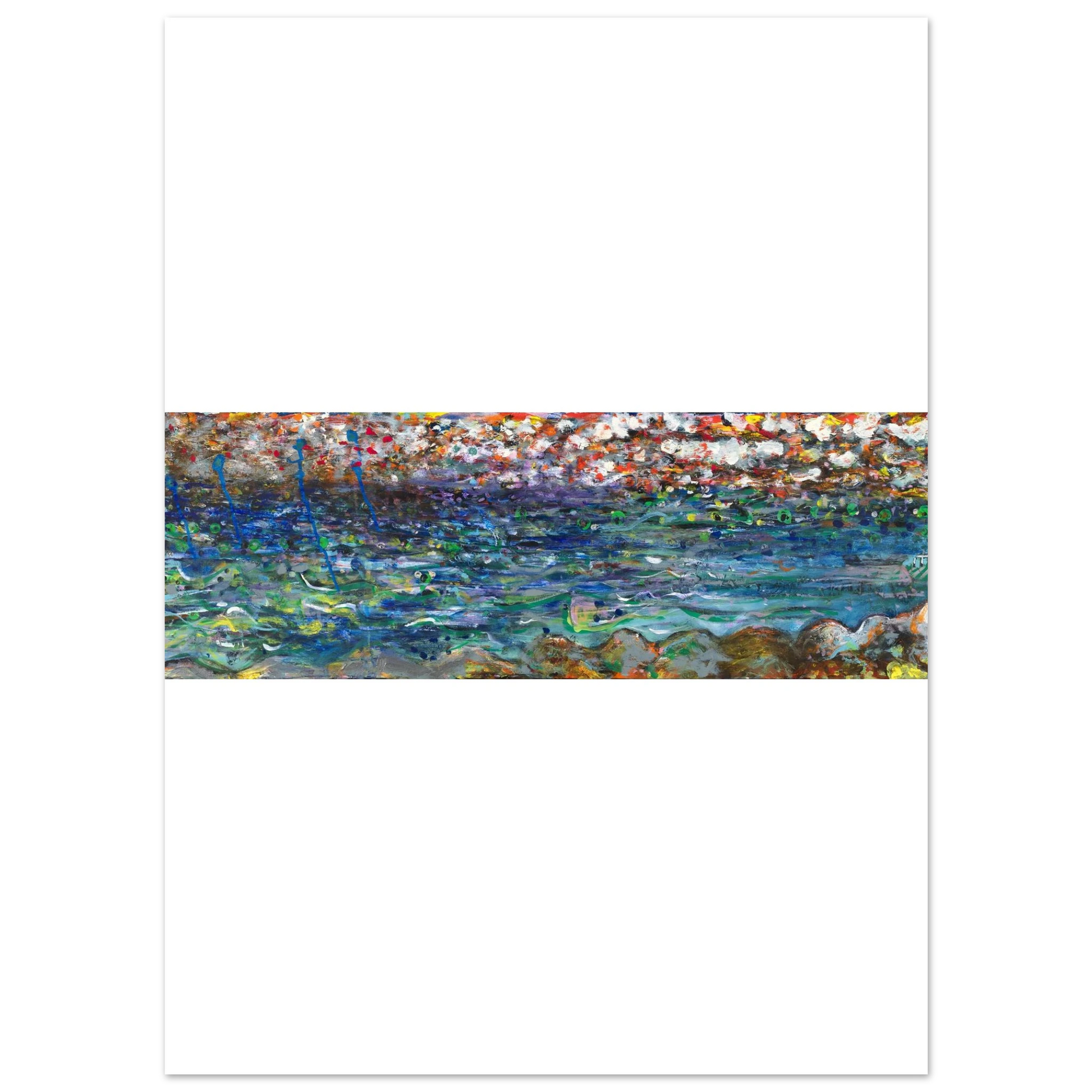 Shawn "Barney" Barron — Seacliff panoramic art print, view 2