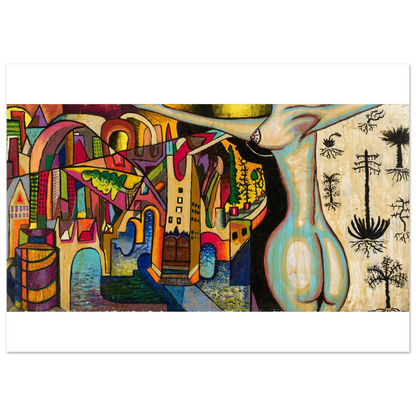 Shawn "Barney" Barron — Colorful Buildings art print