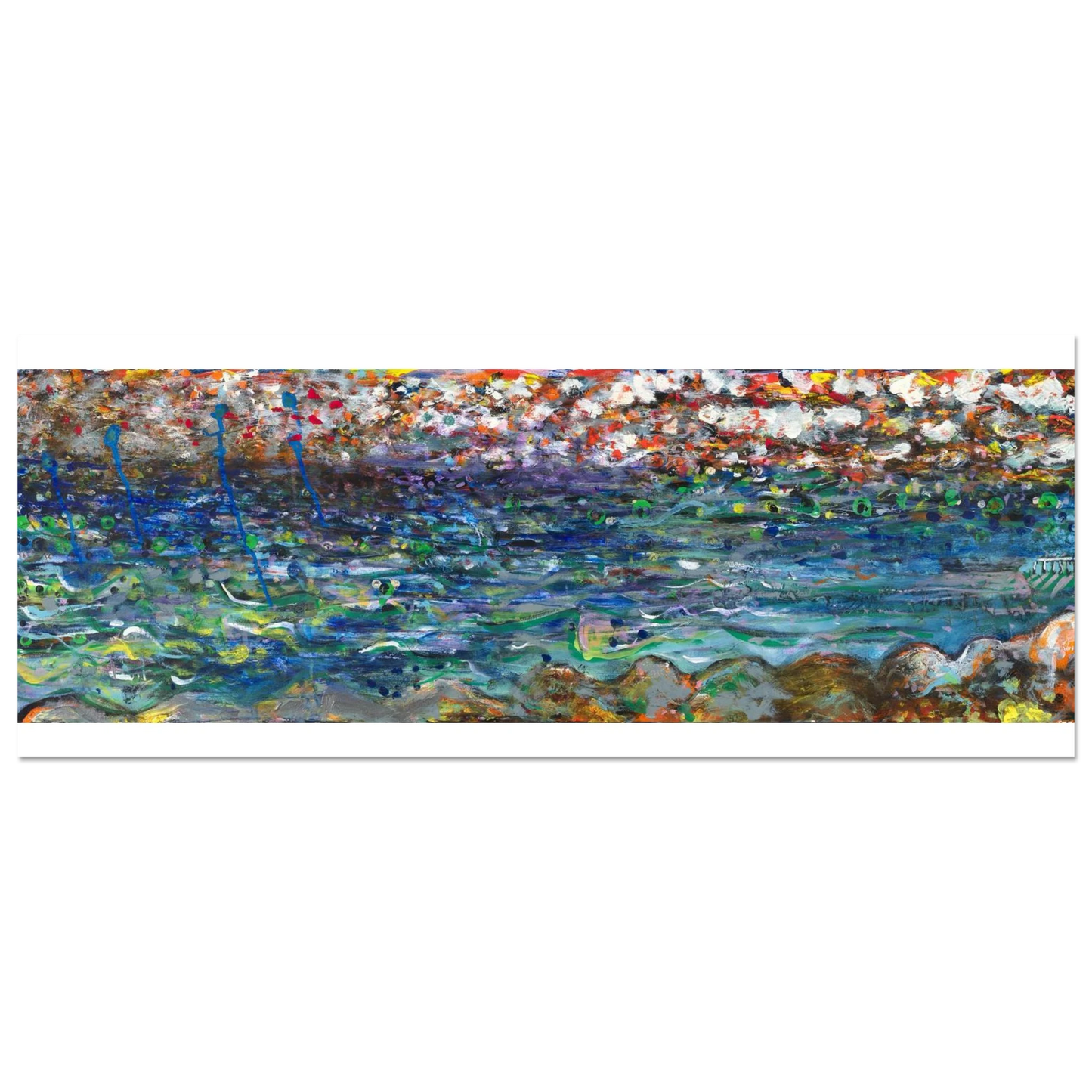 Shawn "Barney" Barron — Seacliff panoramic art print, view 3
