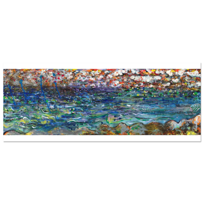 Shawn "Barney" Barron — Seacliff panoramic art print, view 3
